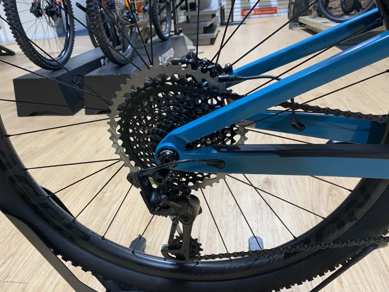 Trek Top Fuel 9.9 XX1 EX DEMO Mountain Bike 2020 L Black/Teal-4